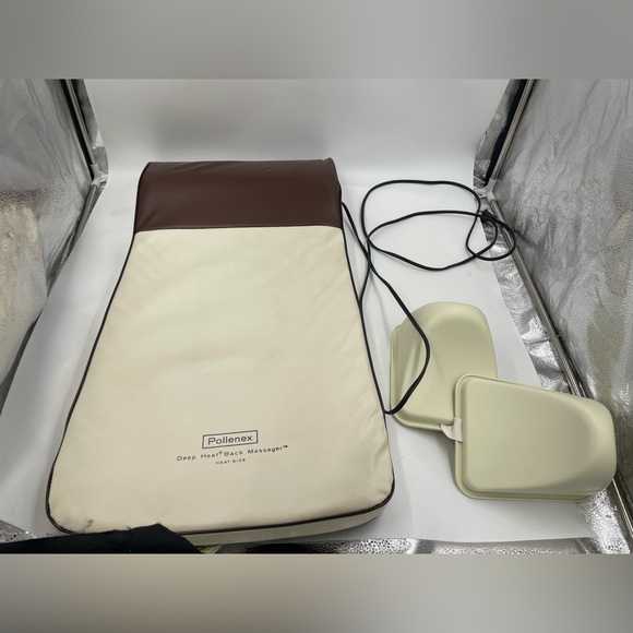 VINTAGE POLLENEX DEEP HEAT BACK MASSAGER w/ATTACHMENTS - Picture 7 of 8